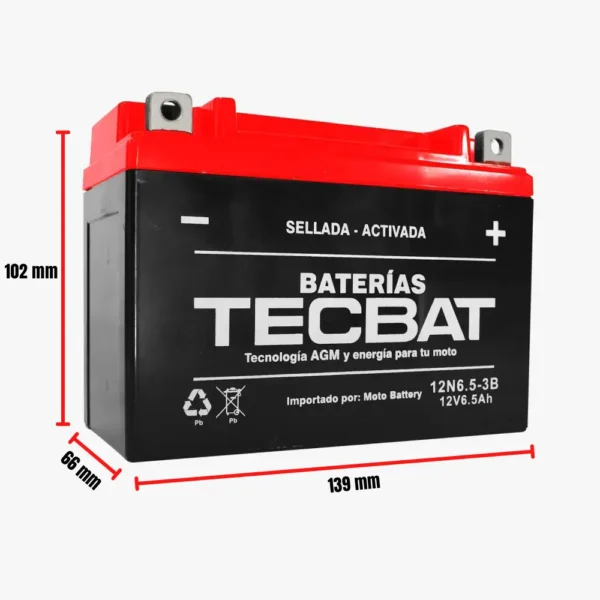 Batería 12N6.5-3B