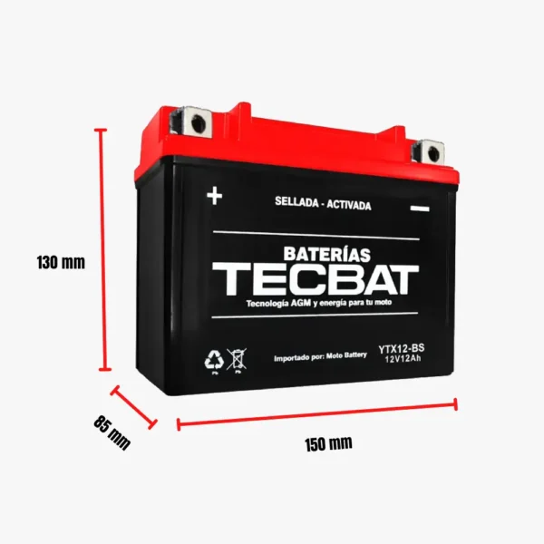 Batería YTX12-BS