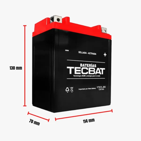 Batería YTX7L-BS