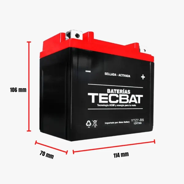 Batería YTZ7-BS